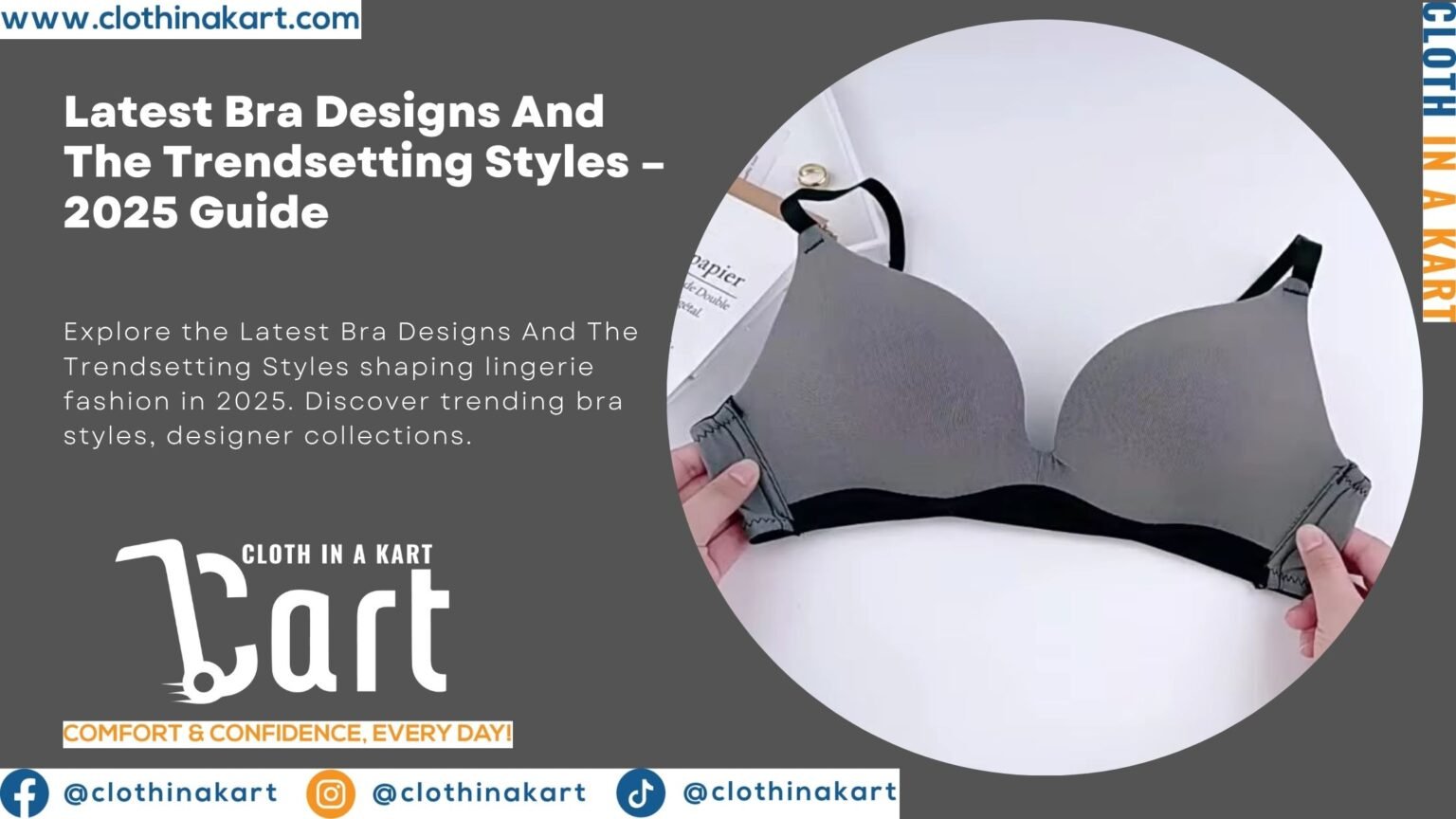 Latest Bra Designs And The Trendsetting Styles – 2025 Guide - Cloth in ...